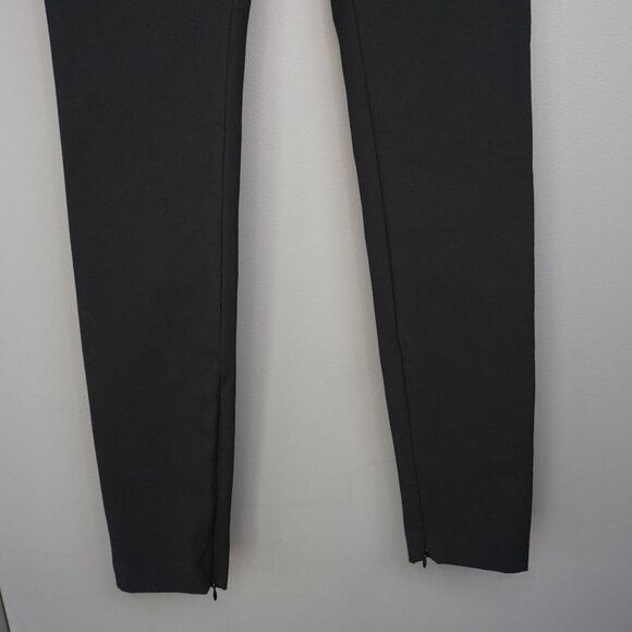 New Rag & Bone Rebecca Zip Vent Slim Fit Mid Rise Pants in Black size 4 - Picture 6 of 16